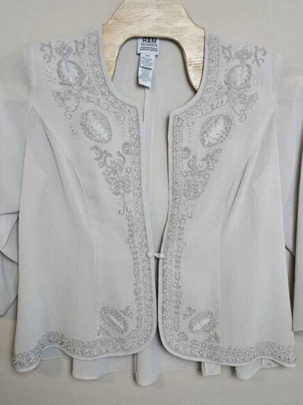 R&M Richards Mother of Bride Beaded Cardigan - Picture 1 of 2